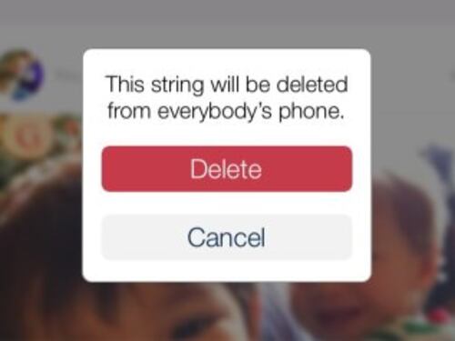 Strings, la app che ti permette di cancellare sms e immagini imbarazzanti