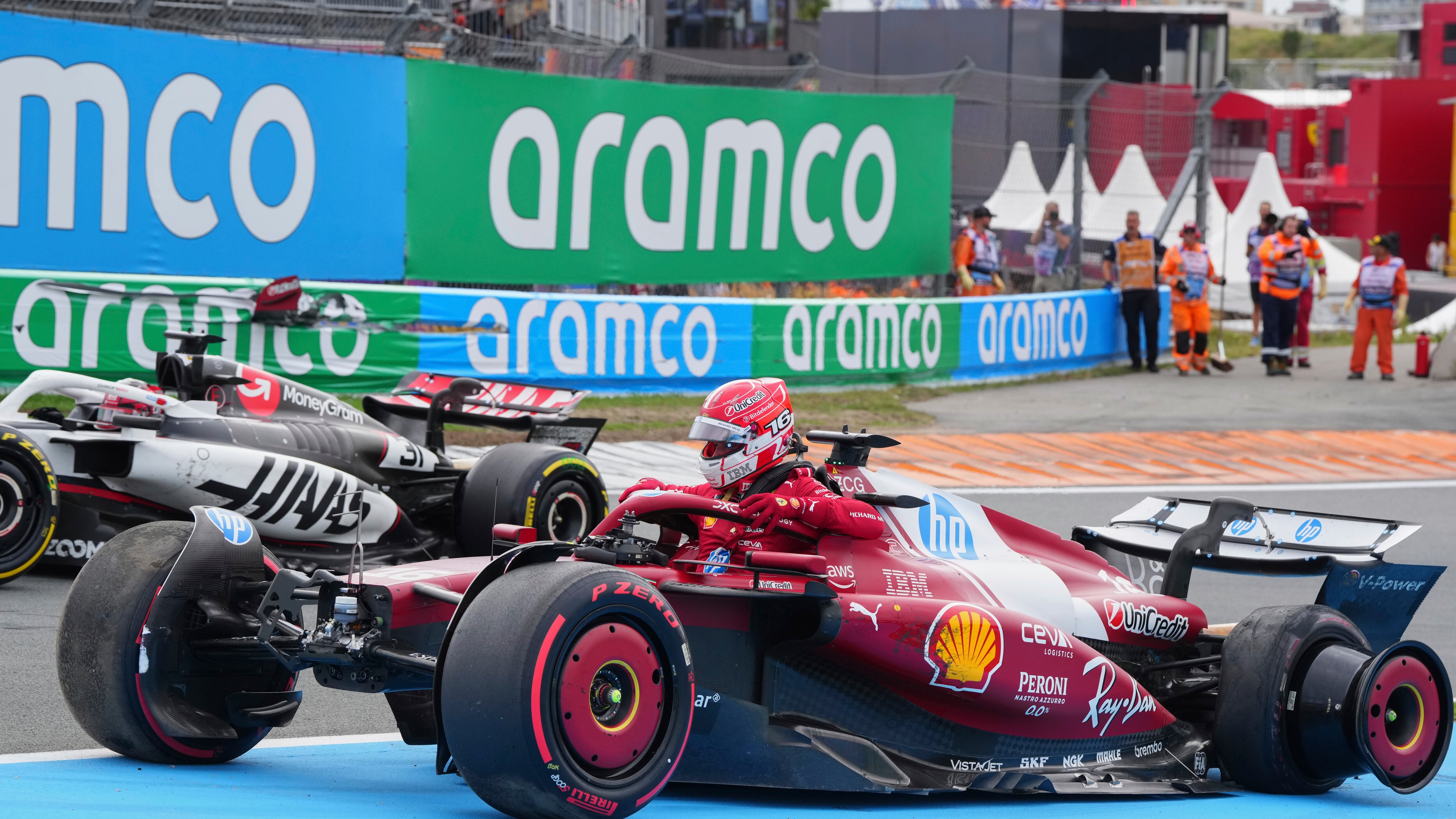 F1, succede di tutto in Olanda: fuori le due Ferrari, Norris out, vince Piastri