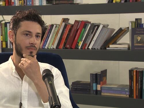 Gianmarco Parodi, il suo viaggio mano nella mano con Italo Calvino