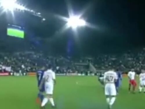 Israele-Spagna: invasione di campo col coltello