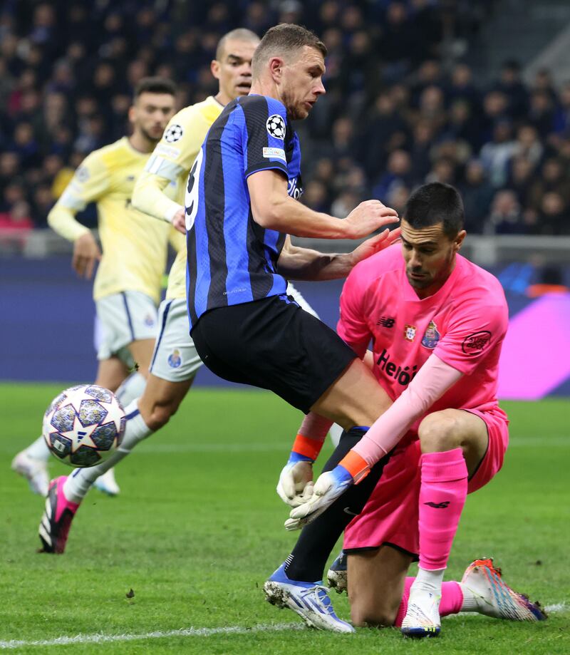 Dzeko Inter Porto
