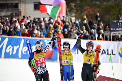 Sci, Brignone vince lo Slalom Gigante di Are 7