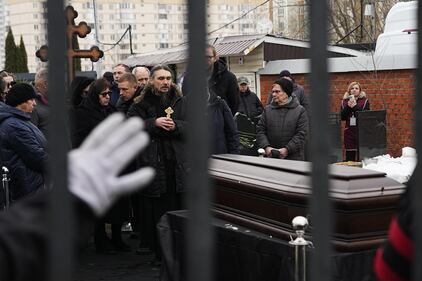 Il funerale di Alexei Navalny a Mosca 10