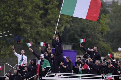 Parigi 2024, le immagini più belle della cerimonia d'apertura 23