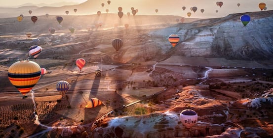 Un giro della Cappadocia in mongolfiera 4
