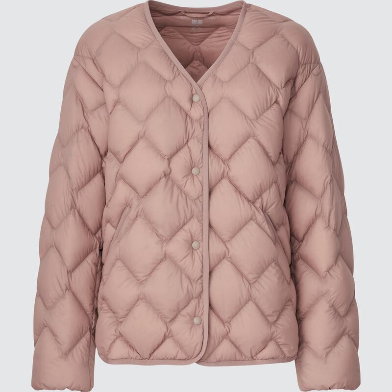 Uniqlo piumino rosa