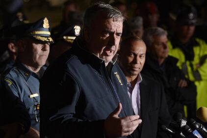 Boston, annuncio della cattura e festeggiamenti 6