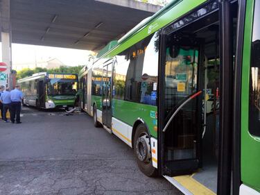 Milano, incidente tra bus Atm 1
