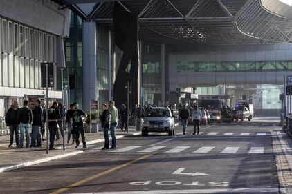Incendio all'aeroporto di Fiumicino 8
