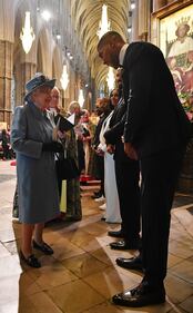 La Regina Elisabetta II al Commonwealth Day, foto 4