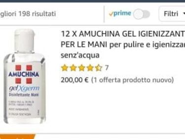 Prezzi alle stelle per chi vuole comprare mascherine e gel antibatterici 1