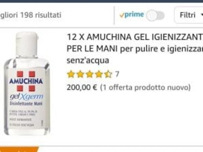 Prezzi alle stelle per chi vuole comprare mascherine e gel antibatterici 1