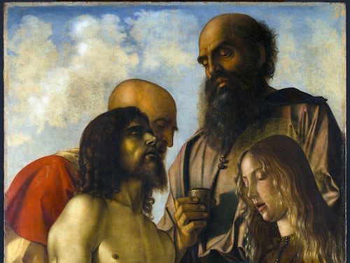 Il Cristo del Bellini dialoga con gli artisti del nostro tempo