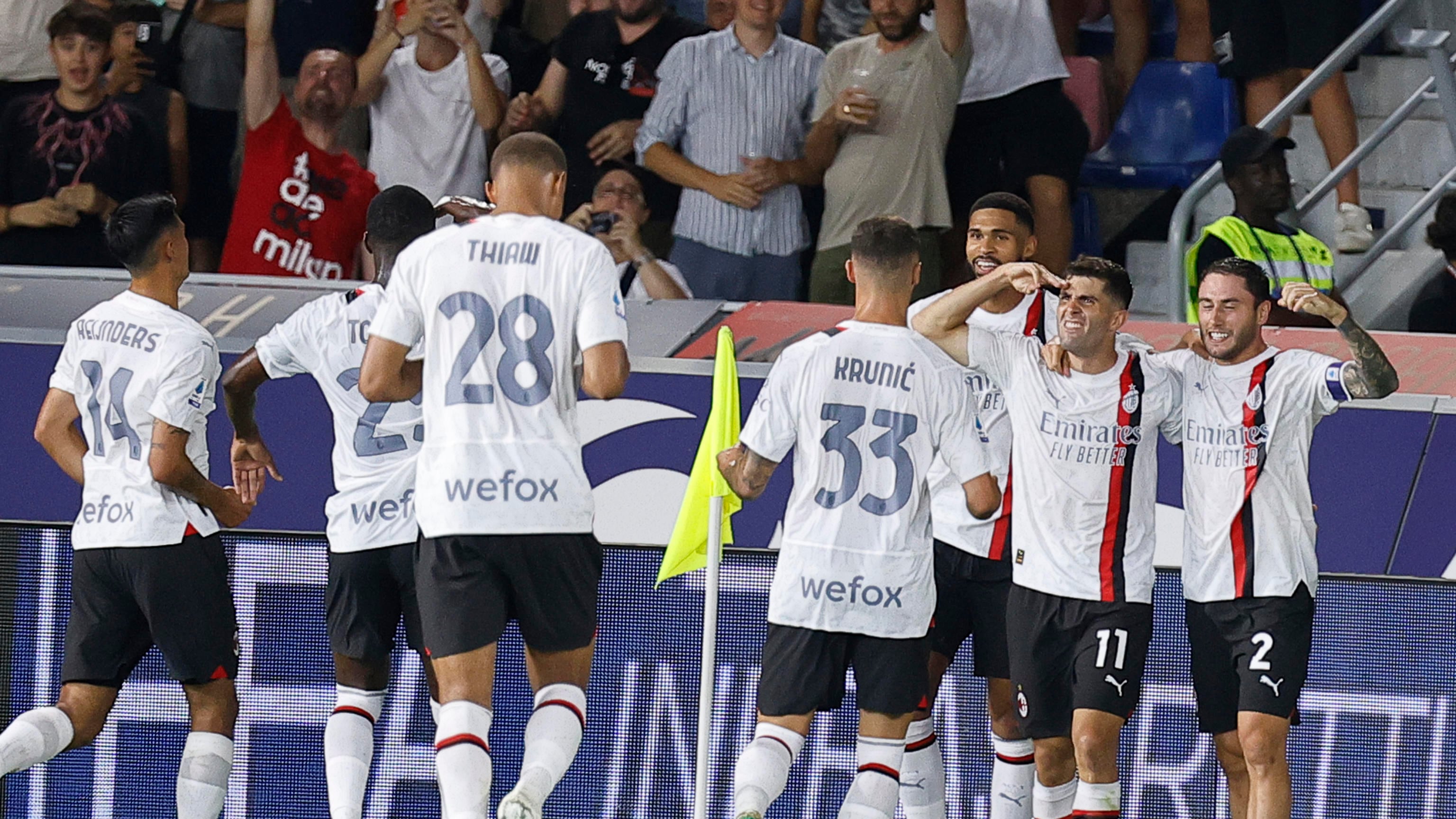 Il frullato rossonero ha un buon sapore