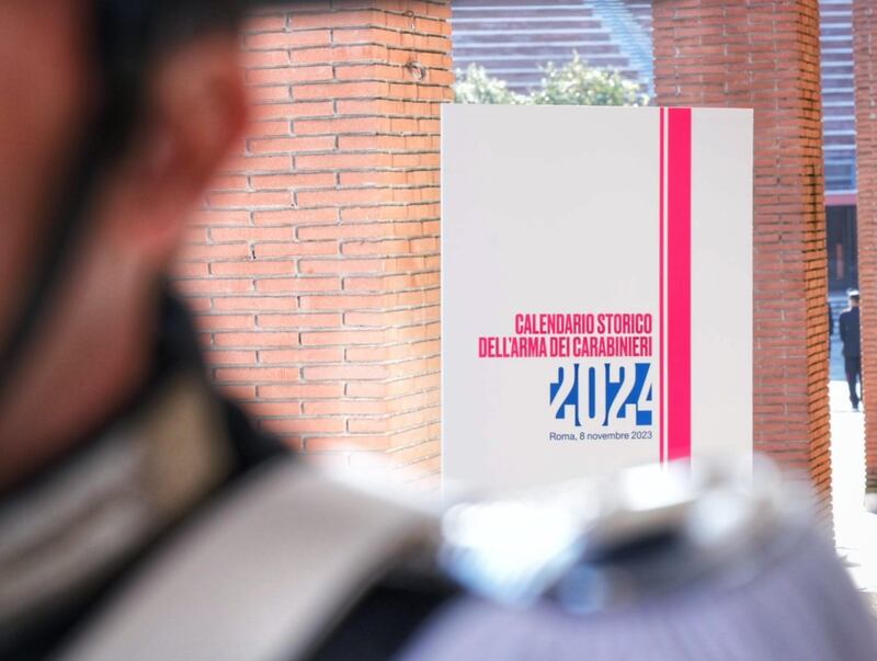 Il ministro della Difesa Guido Crosetto alla presentazione del calendario dei carabinieri 1