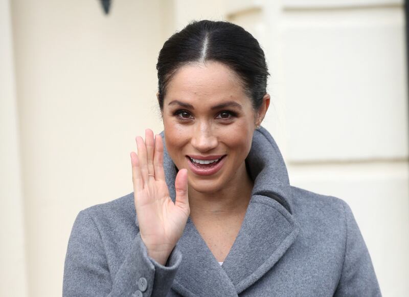 Meghan Markle visita gli ex attori: foto 1