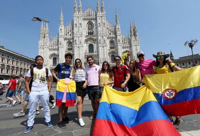 Ultima tappa del Giro d'Italia, i tifosi in attesa a Milano 20