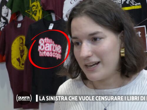 Più libri più liberi, la frase choc: "La violenza va distinta...". E spunta la maglietta anti-polizia