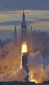 La Nasa ha lanciato la capsula Orion 13