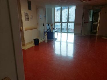 Incendio all'ospedale di Brescia, le foto dopo l'evacuazione 3