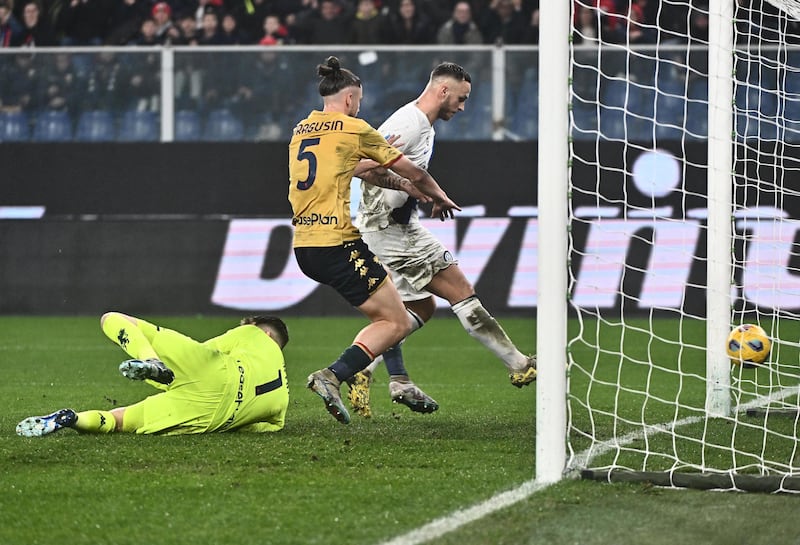 Arnautovic gol Genoa Inter