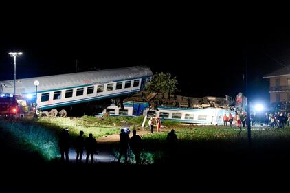 Treno contro un Tir nel Torinese