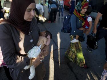 Budapest, gli immigrati prendono d'assalto la stazione 20