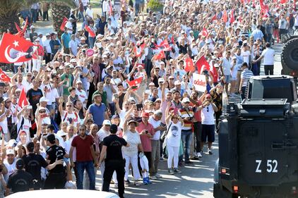 Istanbul, la marcia per la giustizia in Turchia 8