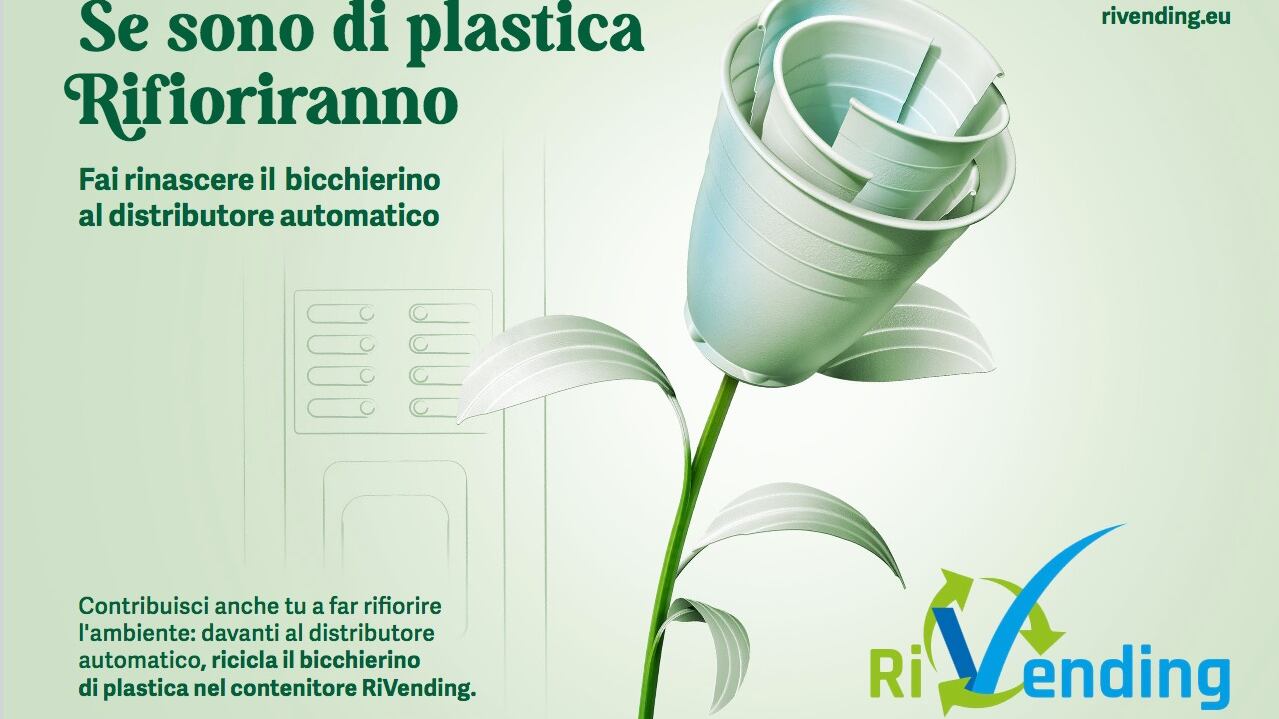 Giornata mondiale del riciclo, la campagna green di RiVending