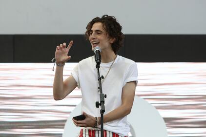 Timothee Chalamet è ospite al 24th Busan International Film Festival 7