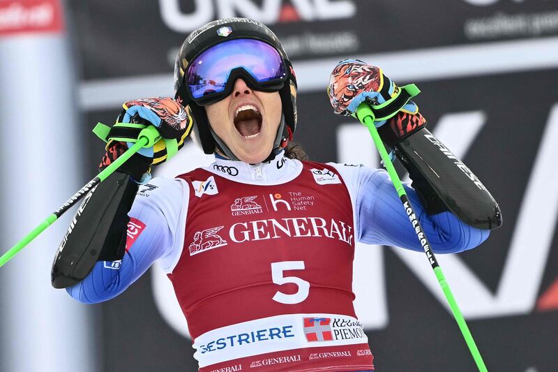 Il trionfo di Federica Brignone a Sestriere 8