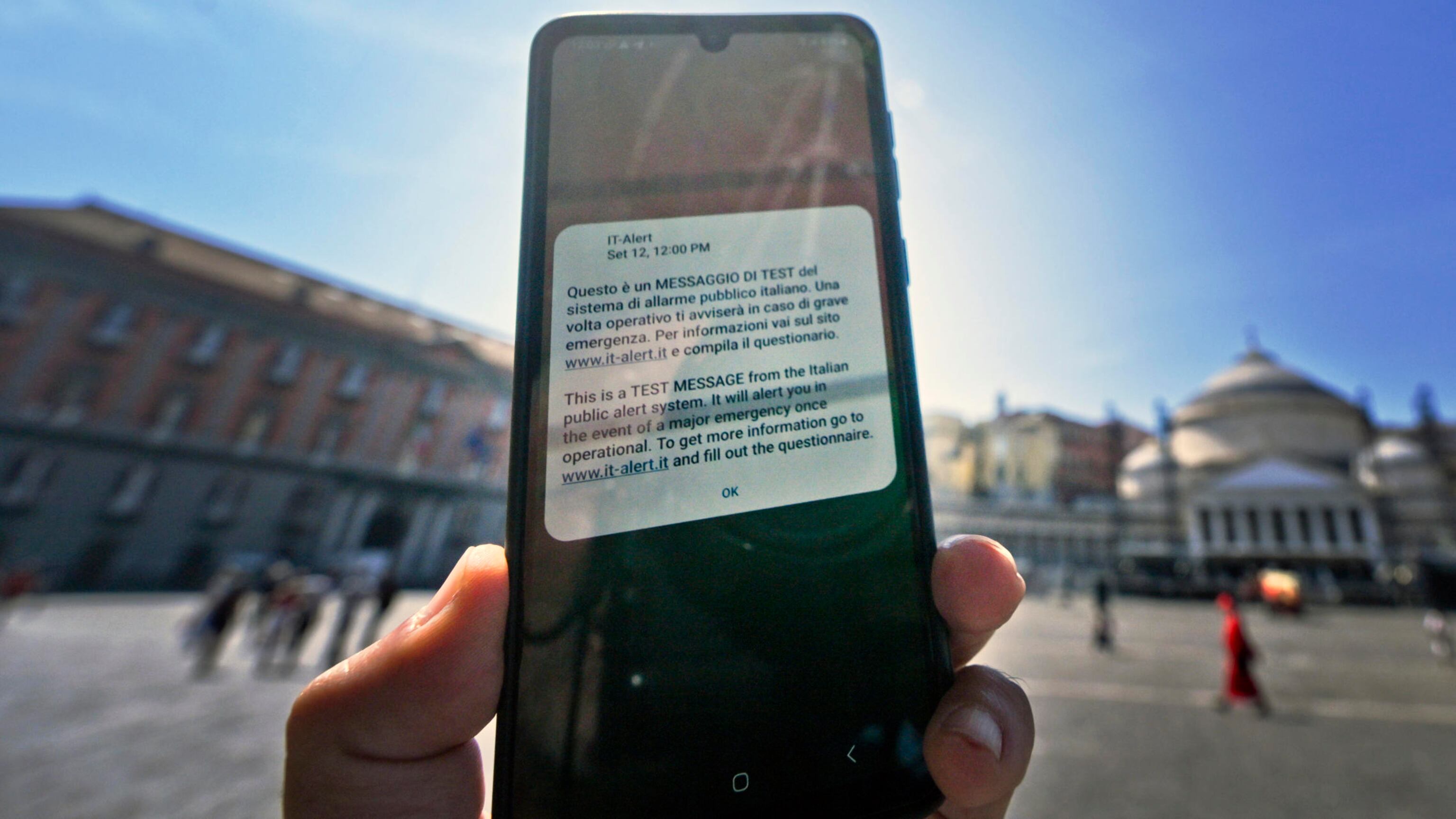 IT-Alert domani in Lombardia: gli orari del nuovo test e come comportarsi