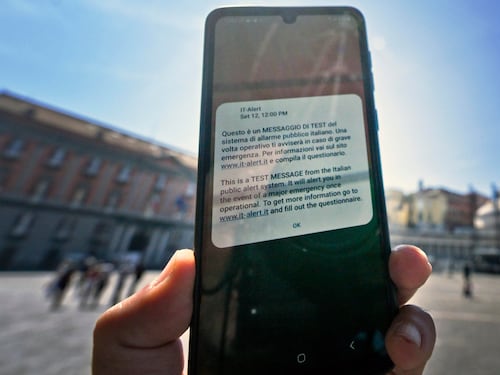 IT-alert, oggi ripartono i test sull'allarme pubblico nazionale: le regioni coinvolte
