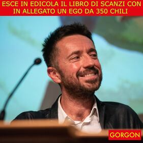Ecco la satira del giorno. L'ego di Scanzi 1