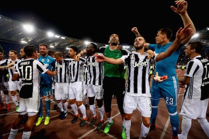 Juventus campione d'Italia: i bianconeri festeggiano ancora all'Olimpico 4