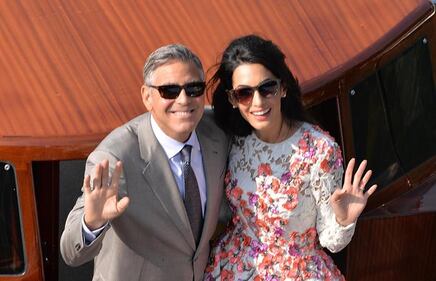 Amal Alamuddin: icona di stile al fianco di George Clooney 11