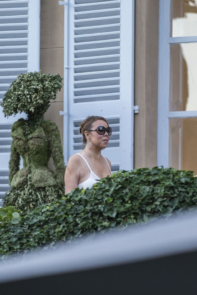 Mariah Carey, tutte le foto a Saint Tropez 6