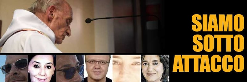 banner occhi sotto attacco
