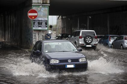 Roma sommersa dall'acqua 5