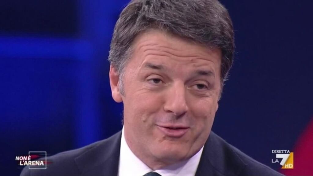 "Lei non dice quasi mai balle...". La battuta di Renzi a Giletti