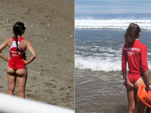 Gijon, bagnine troppo sexy? Pantaloni al posto del bikini, ma scoppia la polemica