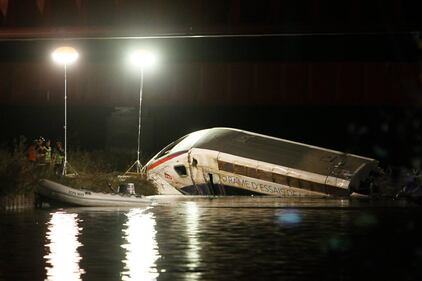Il Tgv deragliato in Francia 2