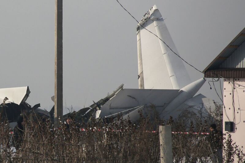 Aereo si schianta in Kazakistan 1