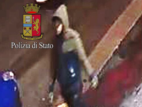 Omicidio Parco Litta, immagini del presunto assassino