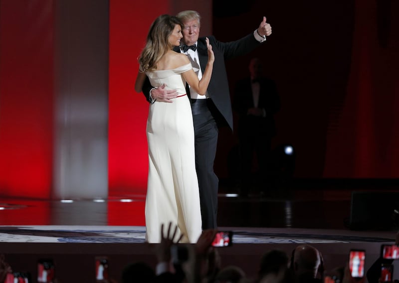 Melania e Donald Trump, coppia presidenziale 13