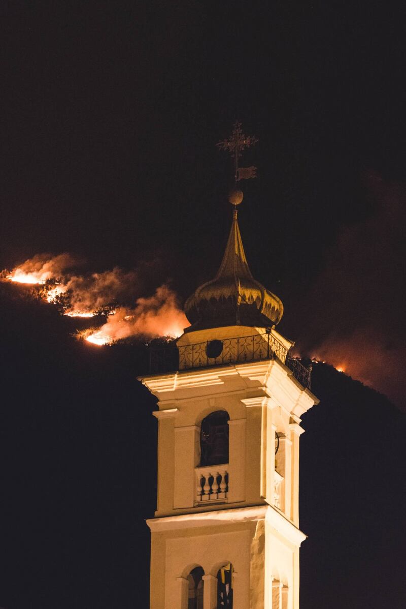 Incendi in Val di Susa 1