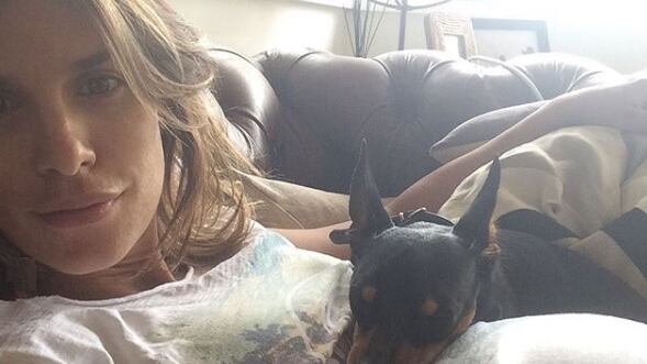 Elisabetta Canalis in pena per il suo cane, chiede aiuto ai fan per curarlo