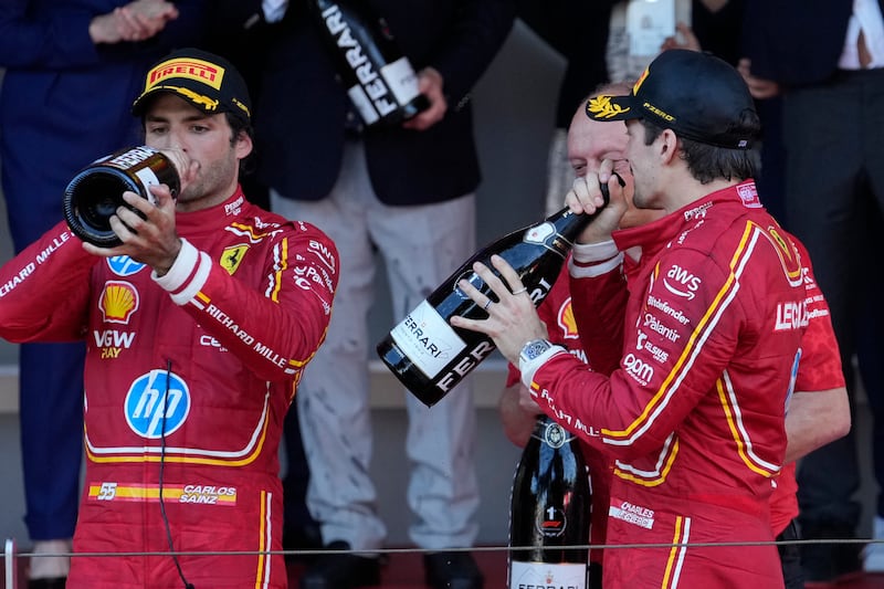 Leclerc trionfa per la prima volta in carriera nel Gp di Monaco: le immagini più belle della vittoria 13