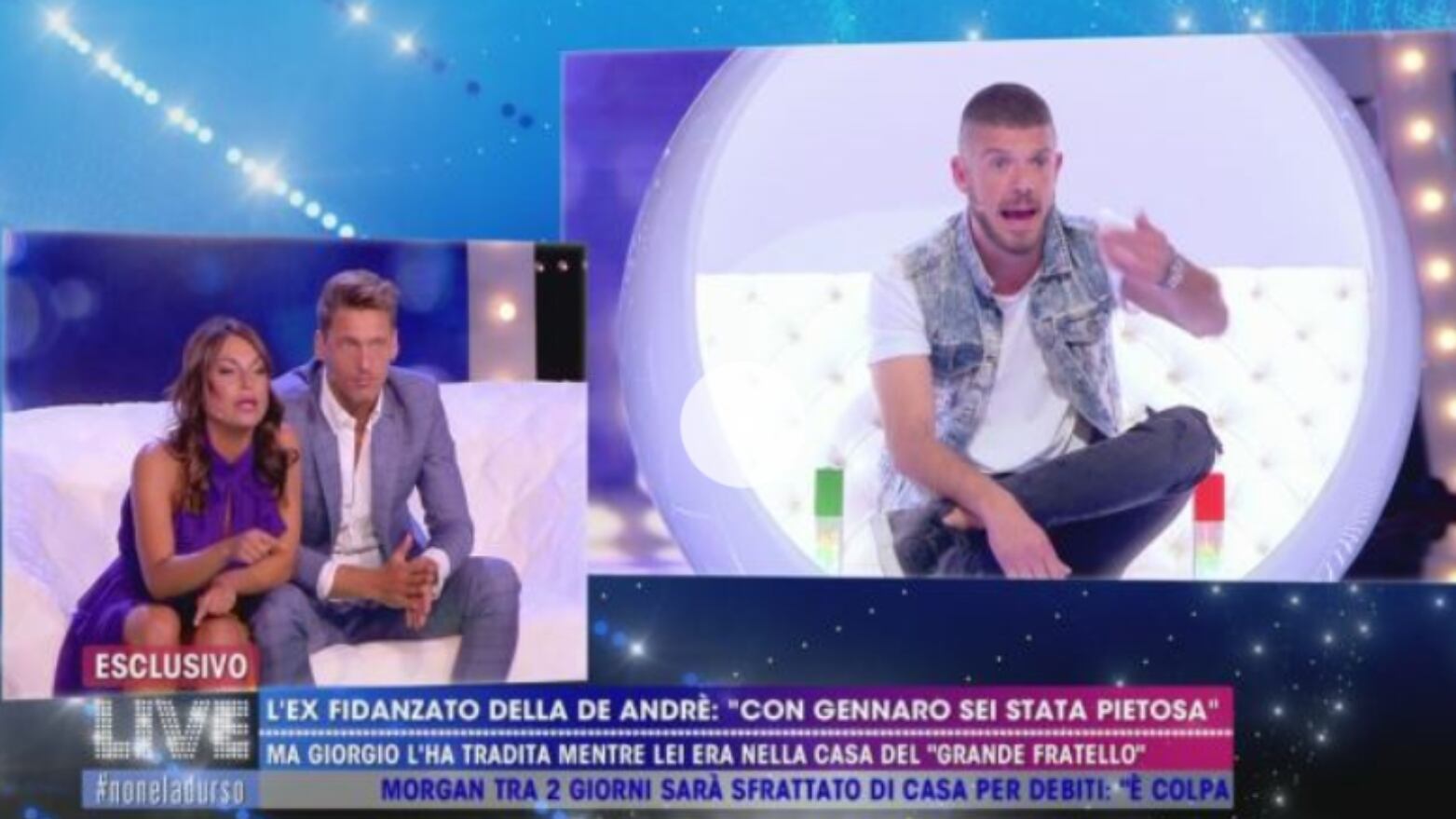 Gf, Gennaro Lillio pensa di andare a convivere con Francesca De André: "Lei è stupenda"