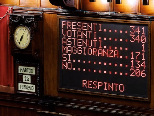 Il caso Santanché in Aula. "Il mondo si disintegra e qui si discute del nulla"